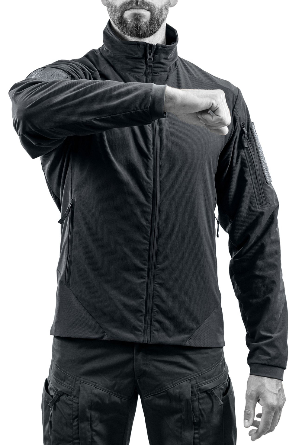 UF PRO HUNTER FZ GEN.3 TACTICAL SOFTSHELL JACKET - Black