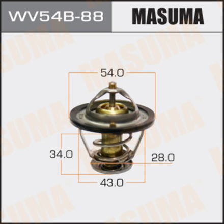 Термостат двигателя Masuma WV54B-88