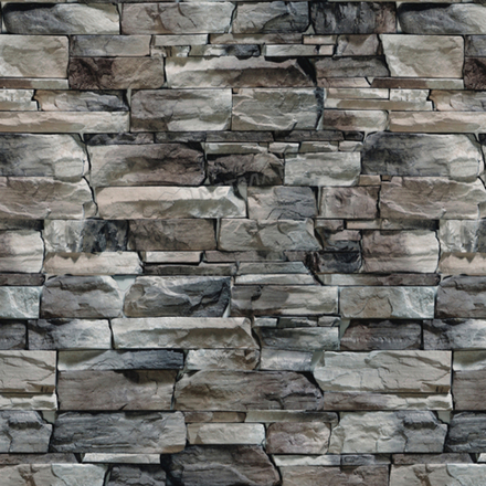 Сайдинг металлический Корабельная доска ECOSTEEL Глянец 0,5мм Камень