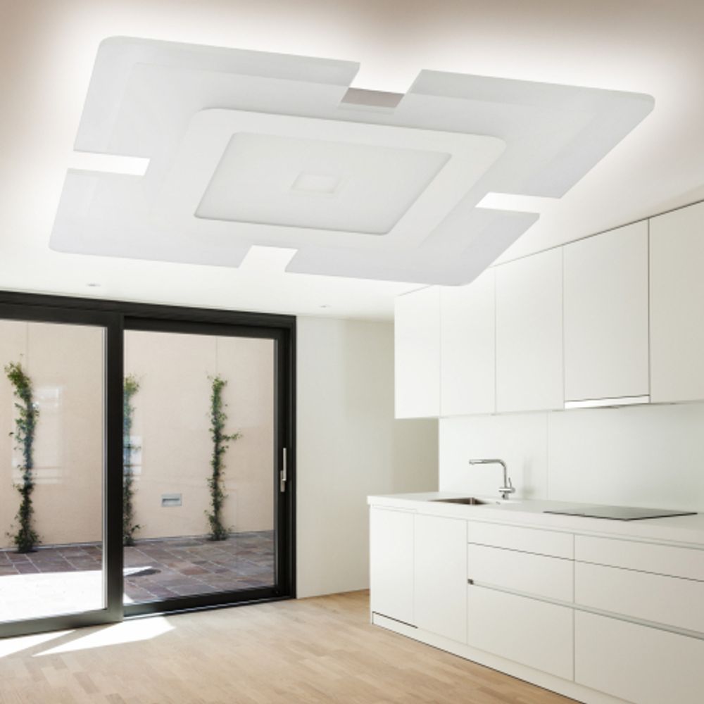 Светильник потолочный светодиодный ЭРА GEO с ДУ SPB-6 GEO-1 RC 60 60Вт 3000-6500К | Светильники SPB-6 с ДУ