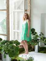 Сарафан на завязках короткий (мята)