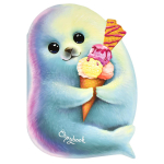 Тетрадь А5 40л в точку "Тюлень и сладкий рожок" (Феникс+)