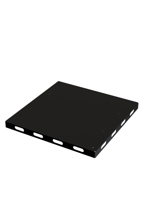 Основание под печь Grill'D тип 2 (ЧС 2мм/ЧС 0,7 мм, черный)