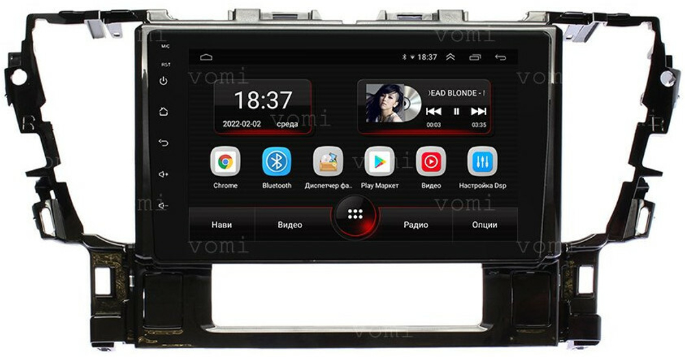 Магнитола для Toyota Alphard H30, Vellfire 2 2015-2023 - Vomi AK499R10-MTK Android 10, 8-ядер, 2Гб-32Гб