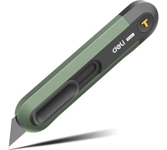 Нож технический  Home Series Green Deli HT4008L Т-обр лезв с мех.автом возврата