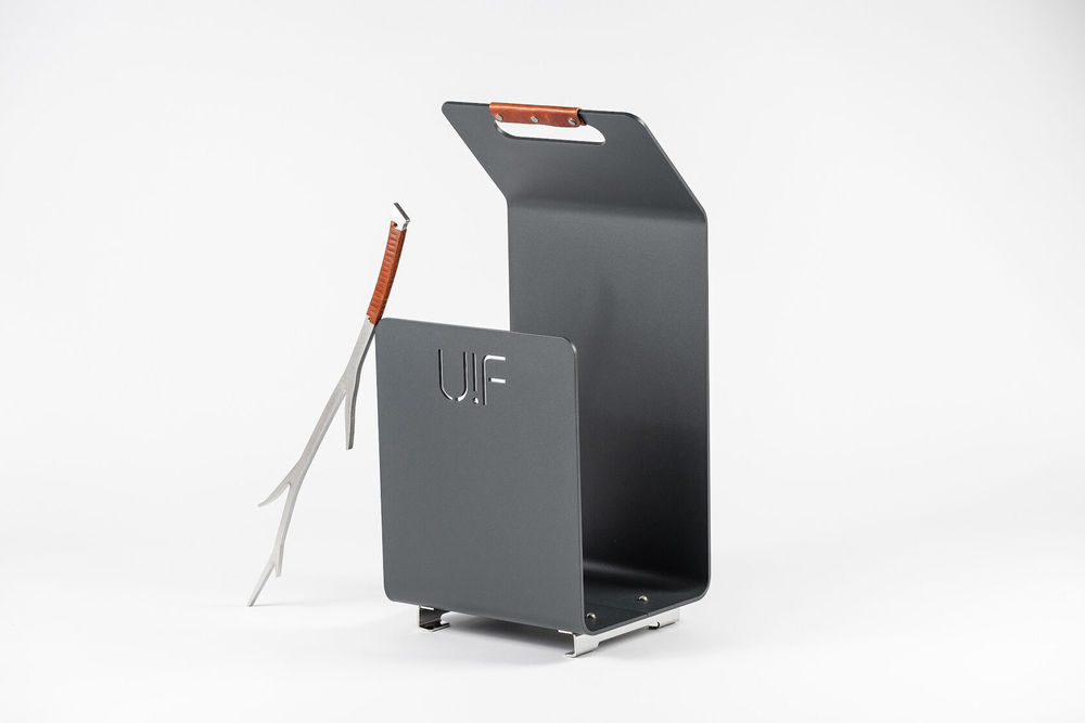 Дровница Firewood Holder FN grey (Up!Flame)