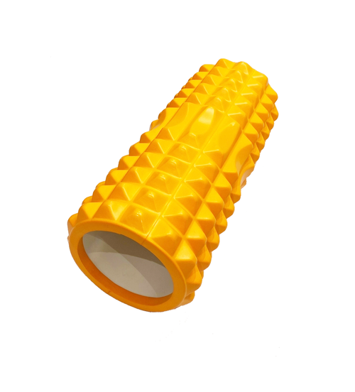 Ролик массажный для йоги Coneli Yoga Semicircle 33x14 см оранжевый