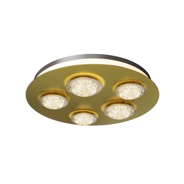 Потолочный светодиодный светильник 56W 3000K MOD361CL-L58BS3K латунь Pharao Modern Maytoni