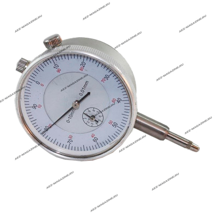 индикатор часового типа, точность до 0,01мм, доп.шкала индикации, серия Professional