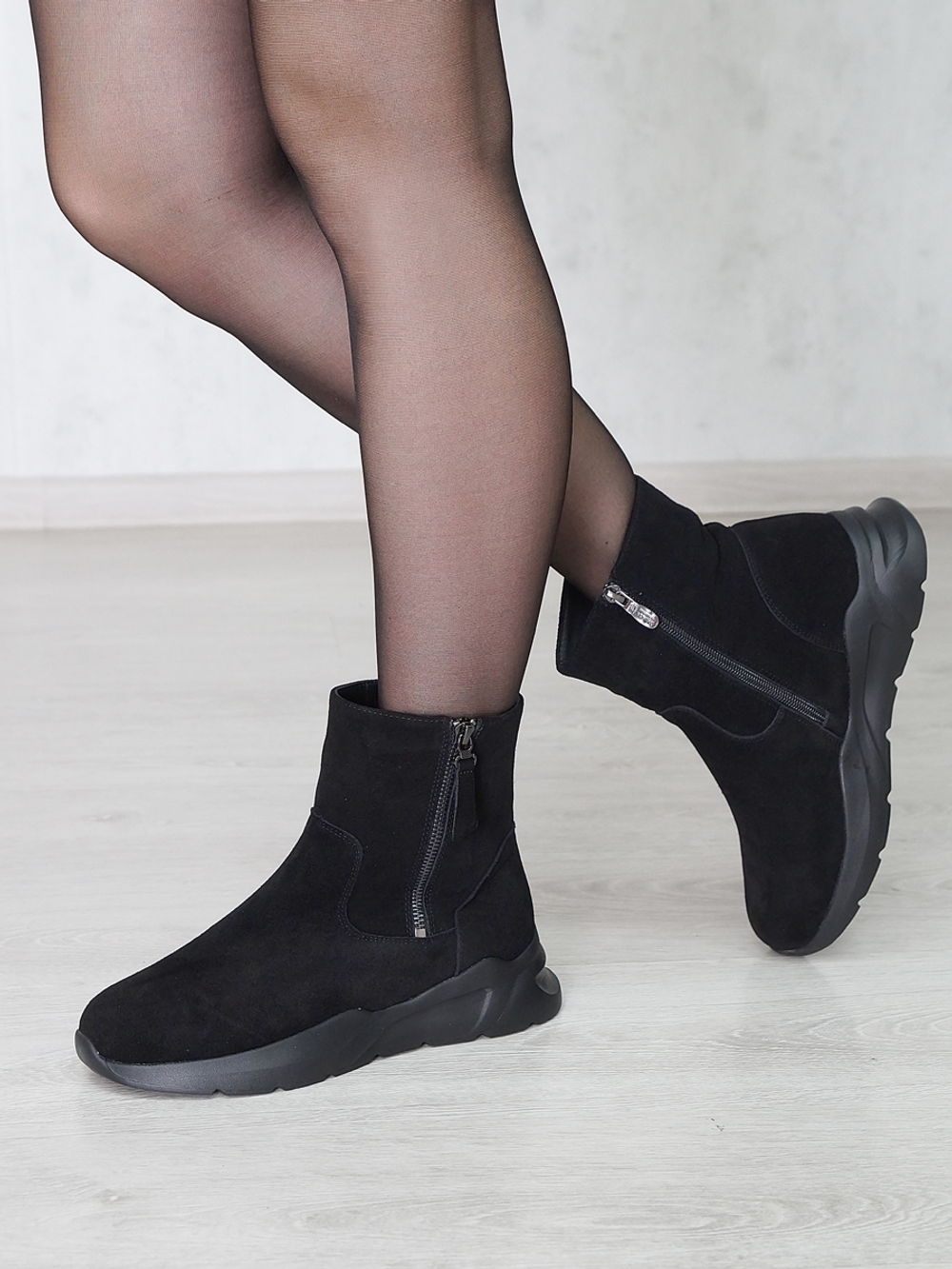 Полусапожки женские зимние