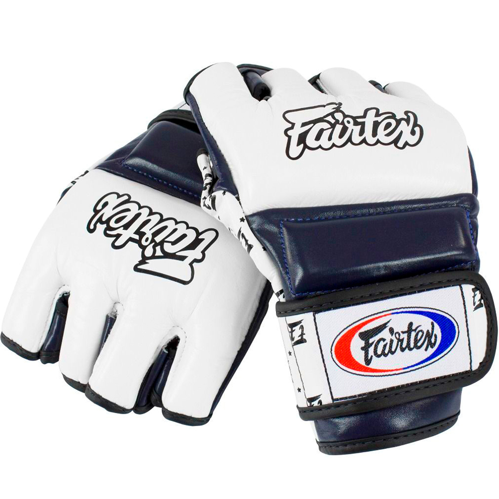 Перчатки MMA Fairtex FGV17 Blue/White