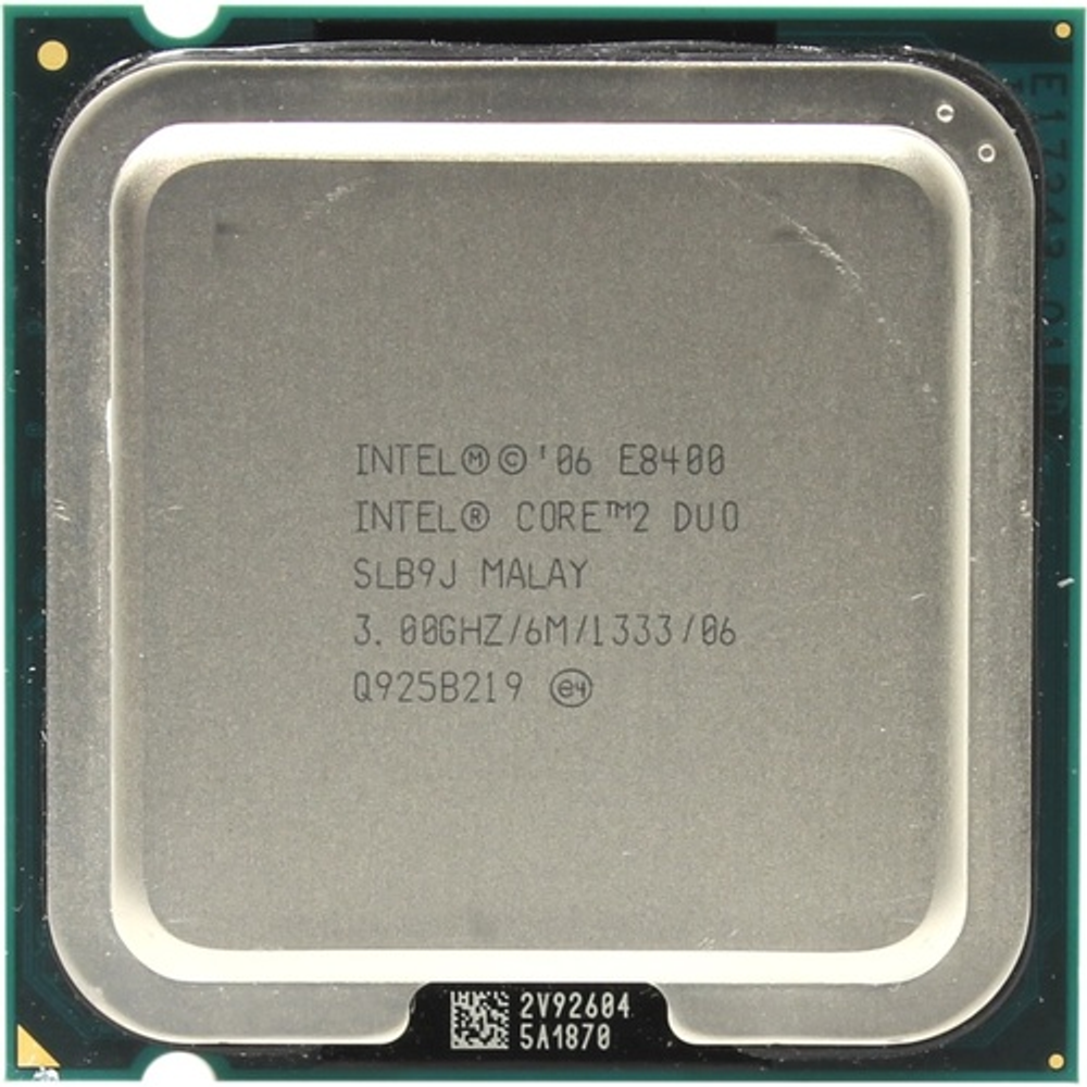 Процессор LGA775 CPU Intel Core 2 Duo E8400     3.0 ГГц/ 6Мб/ 1333МГц