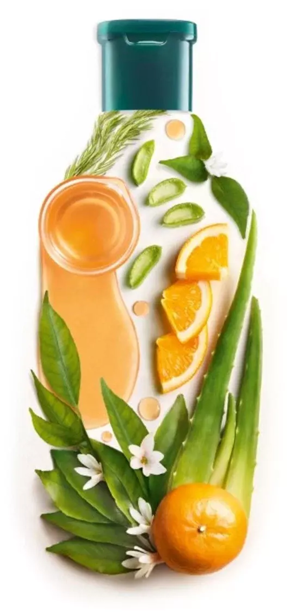 GARNIER шампунь Botanic Therapy Масло чайного дерева, цветки апельсина, алоэ вера, 400 мл