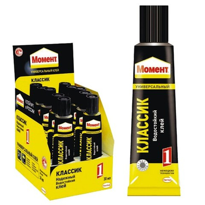 Клей Момент 30 мл -1 Классик уп.10 оригинал/120
