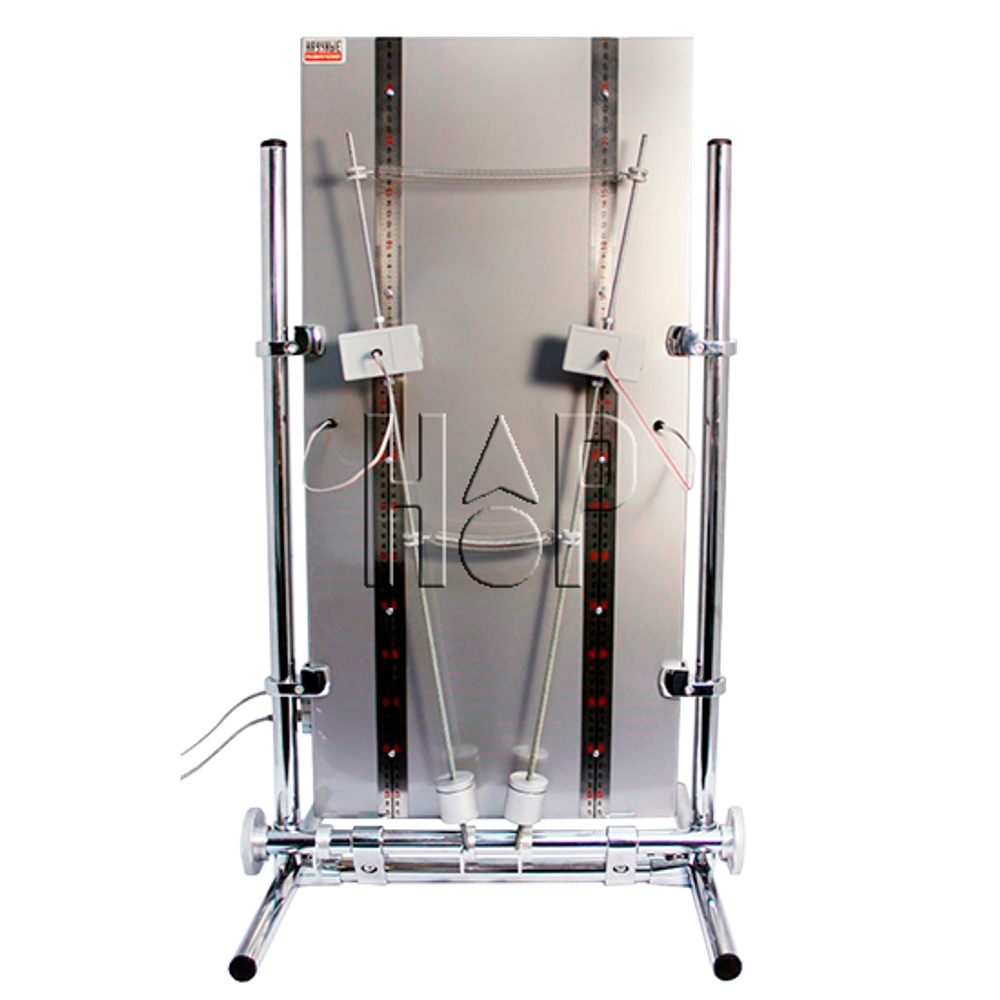 Учебный экспонат Изучение колебаний связанных маятников