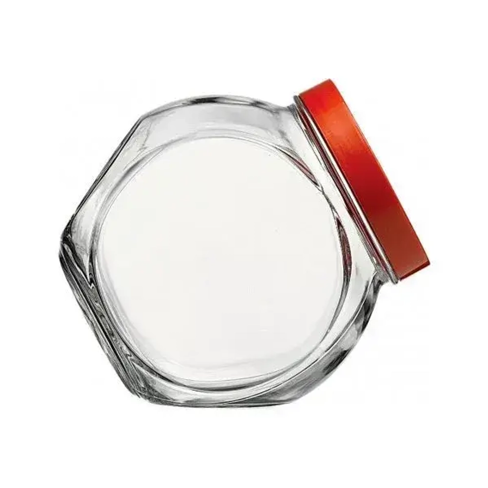 Банка с красн. крышкой БЕЛЛА 1500 мл