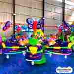 Детская карусель «Солнечное лето» 5 кабинок, 10 мест, 3,63×3,63×1,6 м