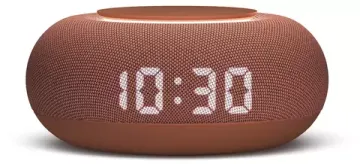 Умная колонка VK Капсула мини (с часами), терракотовый