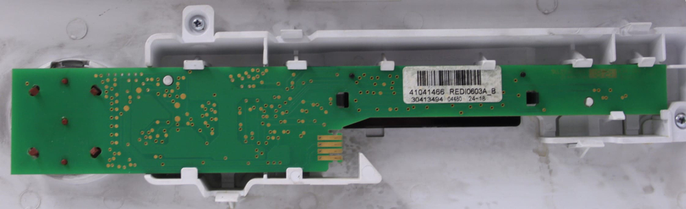 Модуль индикации стиральной машины Candy AQUA 2D 1140-07 (в сборе с пластиком)