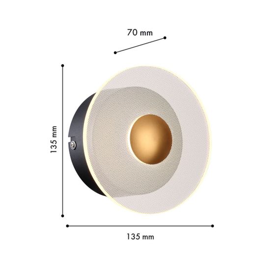Настенный светодиодный светильник Favourite Solskin 4317-1W