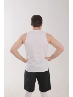 Спортивная футболка майка тренировочная без рукавов