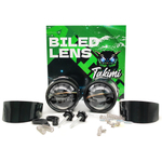 Светодиодные линзы Bi-Led модули для ПТФ Nissan TaKiMi GTR FOG 3.0" 6000K 12V