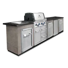 Встраиваемый газовый гриль Broil King Imperial S490, 6 горелок, вертел