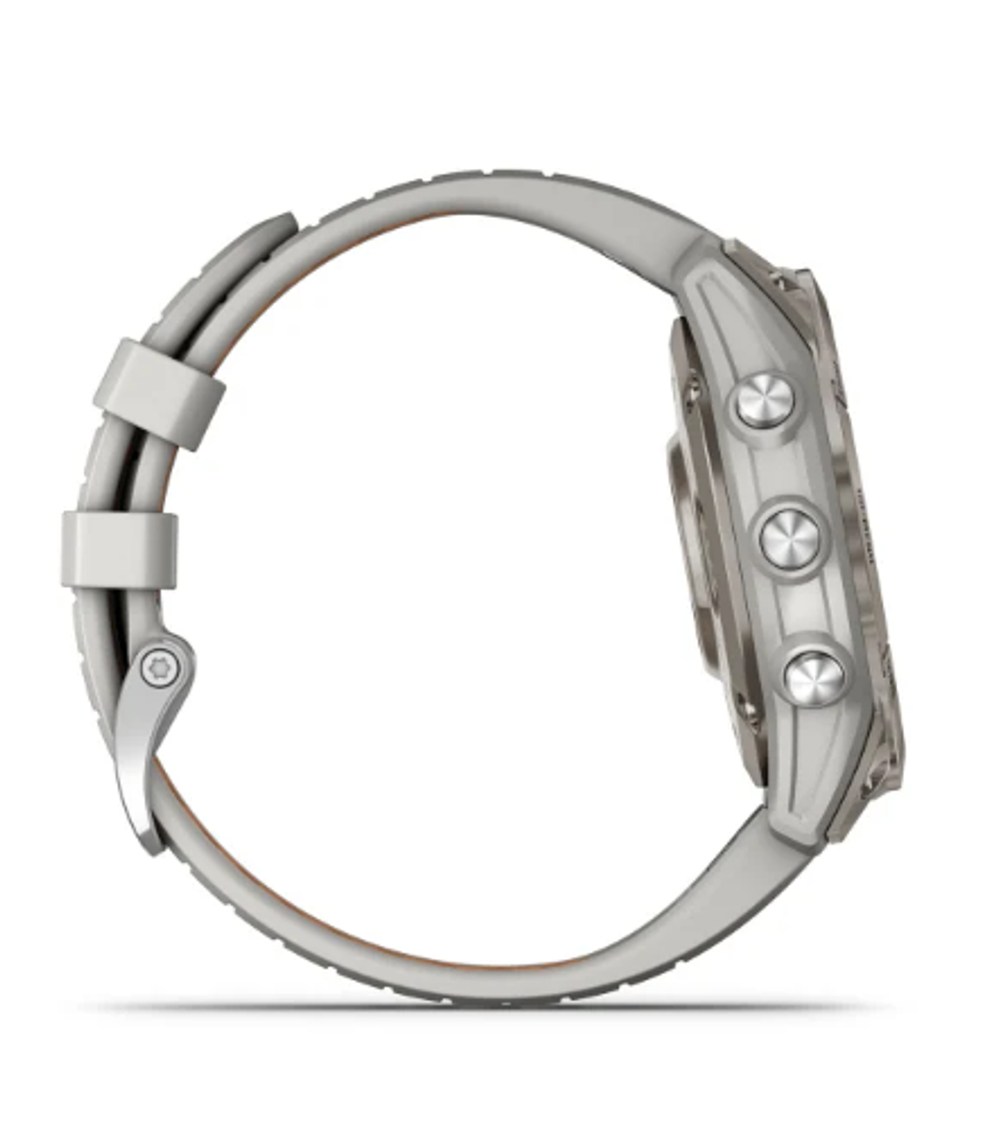 Умные часы Garmin Fenix 7 Pro Sapphire Solar Titanium DLC Orange Band