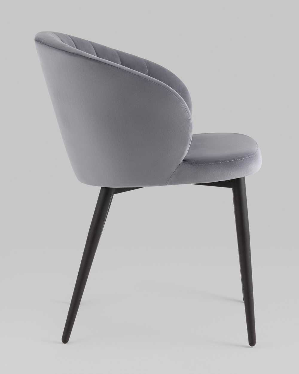 Стул Lastura велюр серый