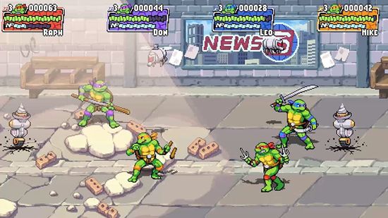 Teenage Mutant Ninja Turtles: Shredder's Revenge [PS4, английская версия]