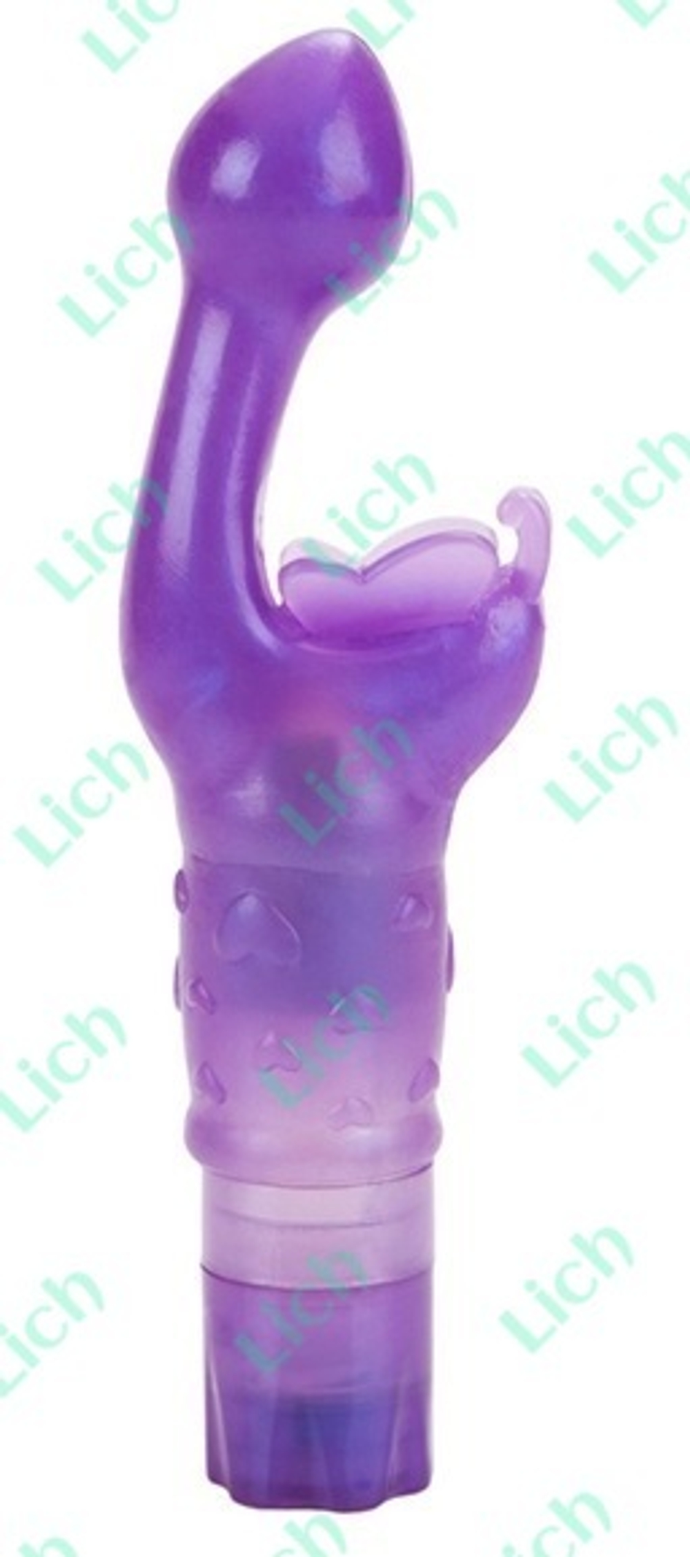 Фиолетовый массажер BUTTERFLY KISS