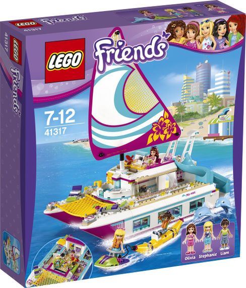 Конструктор LEGO Friends 41317 Катамаран Саншайн