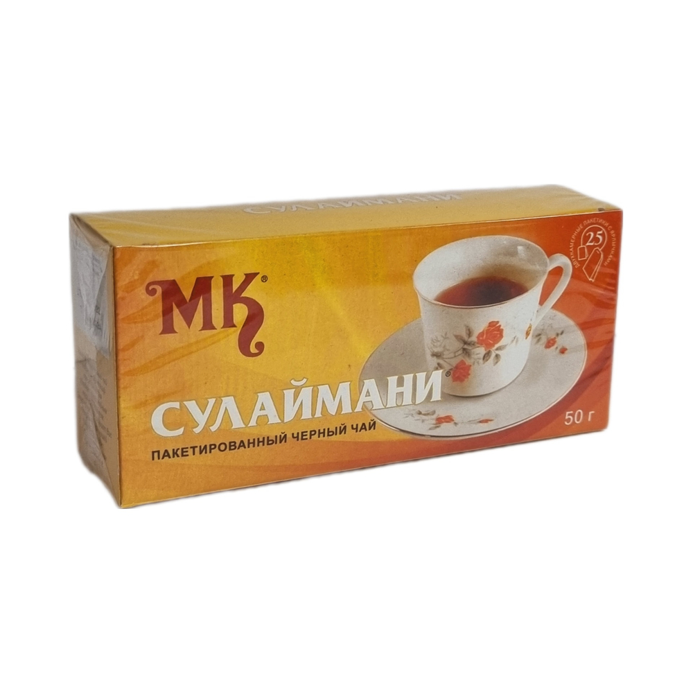 Чай инд черный "Сулаймани" 25 пакет