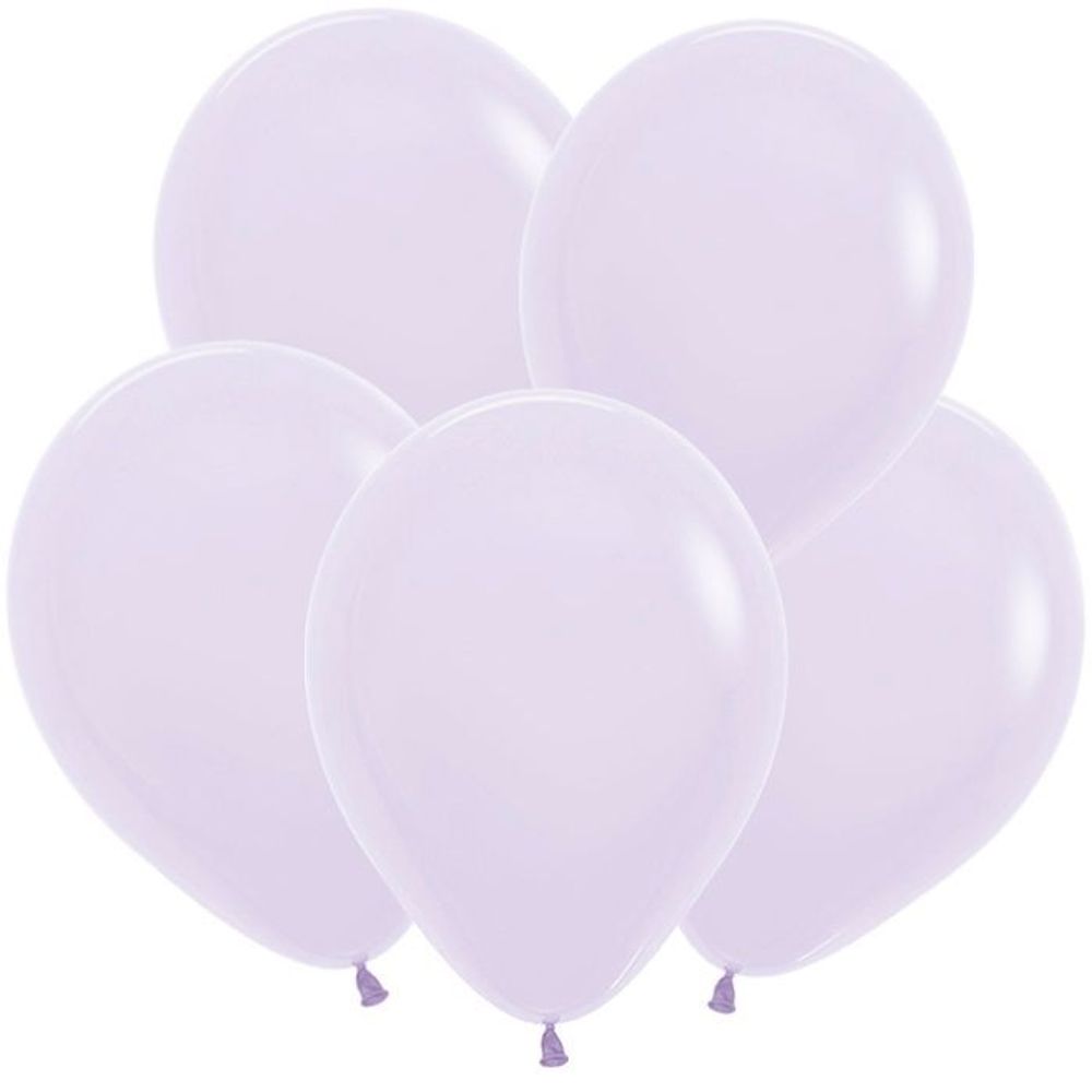 Шар 5&quot; Сиреневый, Пастель Матовый (Макаронс) / Lilac 650 Sp