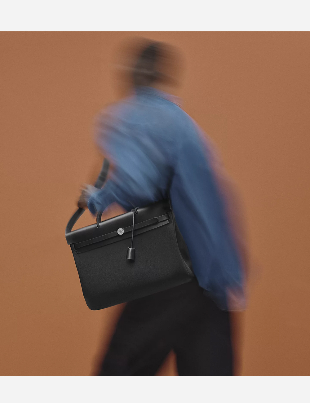 Hermes Herbag Zip cabine bag Noir (H084489CKAA)