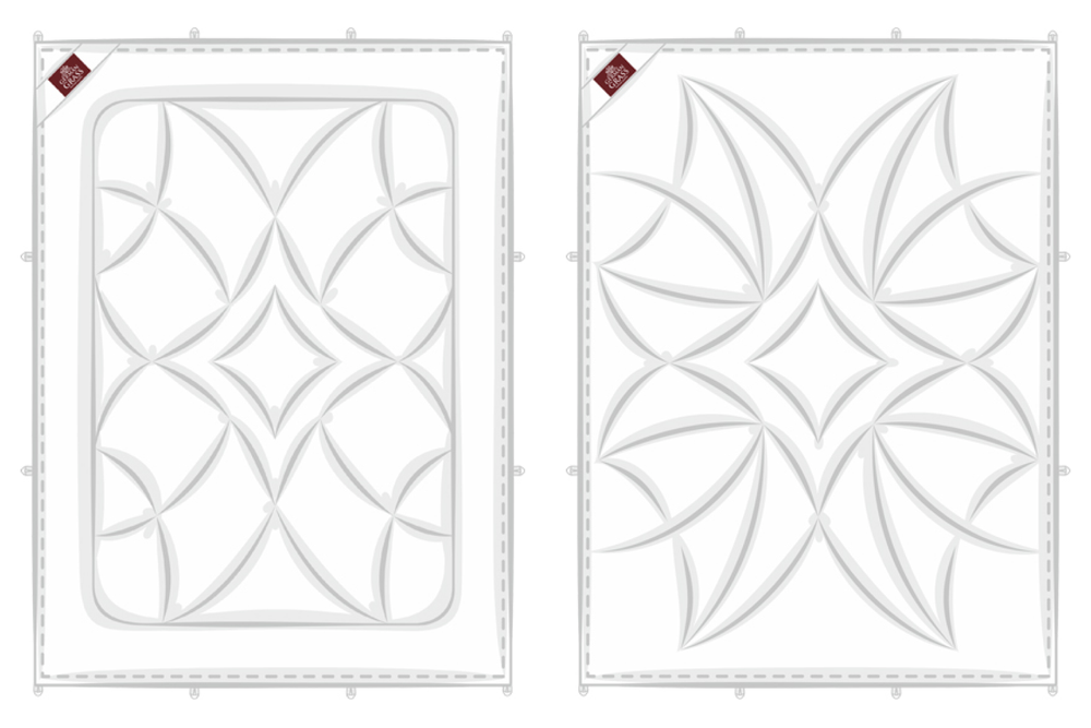 Одеяло двойное 200х220 German Grass Alliance Down Light&Silk