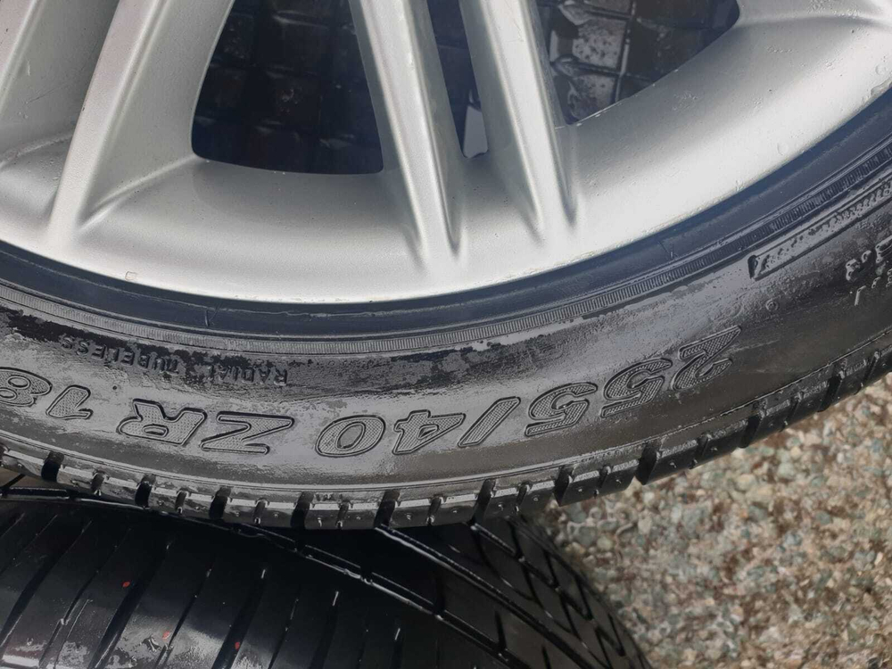 Шины летние Pirelli ZeroRosso 285/35 и 225/40 R18 4шт.