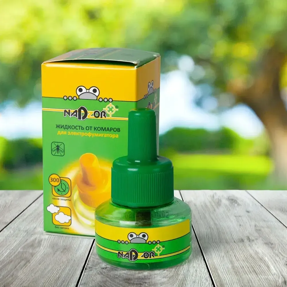 Жидкость от комаров, без запаха, 30мл, Nadzor, IKL001K