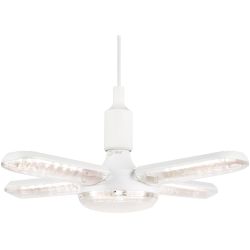 Фитолампа для растений светодиодная ЭРА GREEN LINE ФИТО-65W-PFR-E27-GR 5-ти лепестковая полного спектра 65 Вт Е27 | Фитолампы Е27