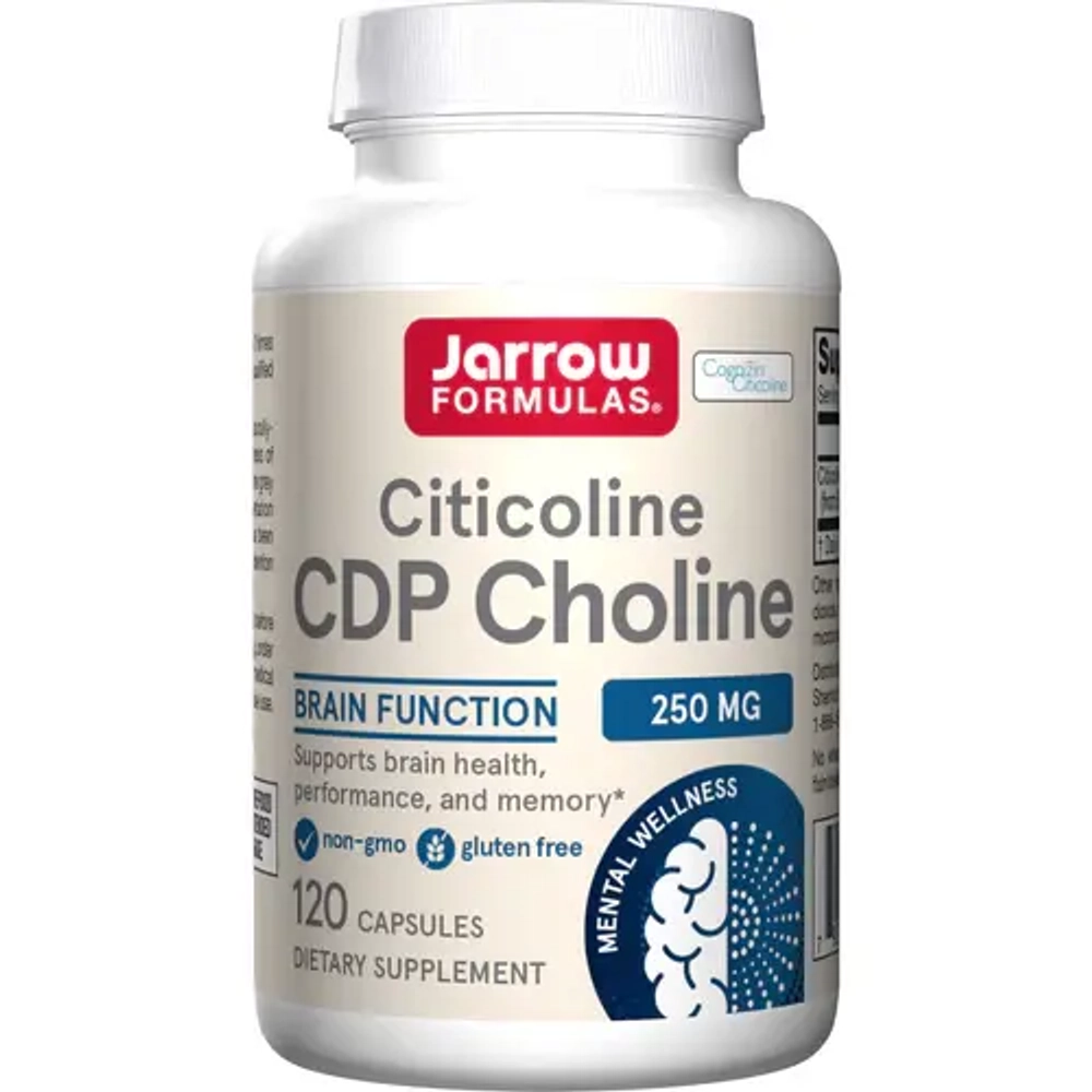 Citicoline CDP Choline 250 мг капсулы Jarrow Formulas