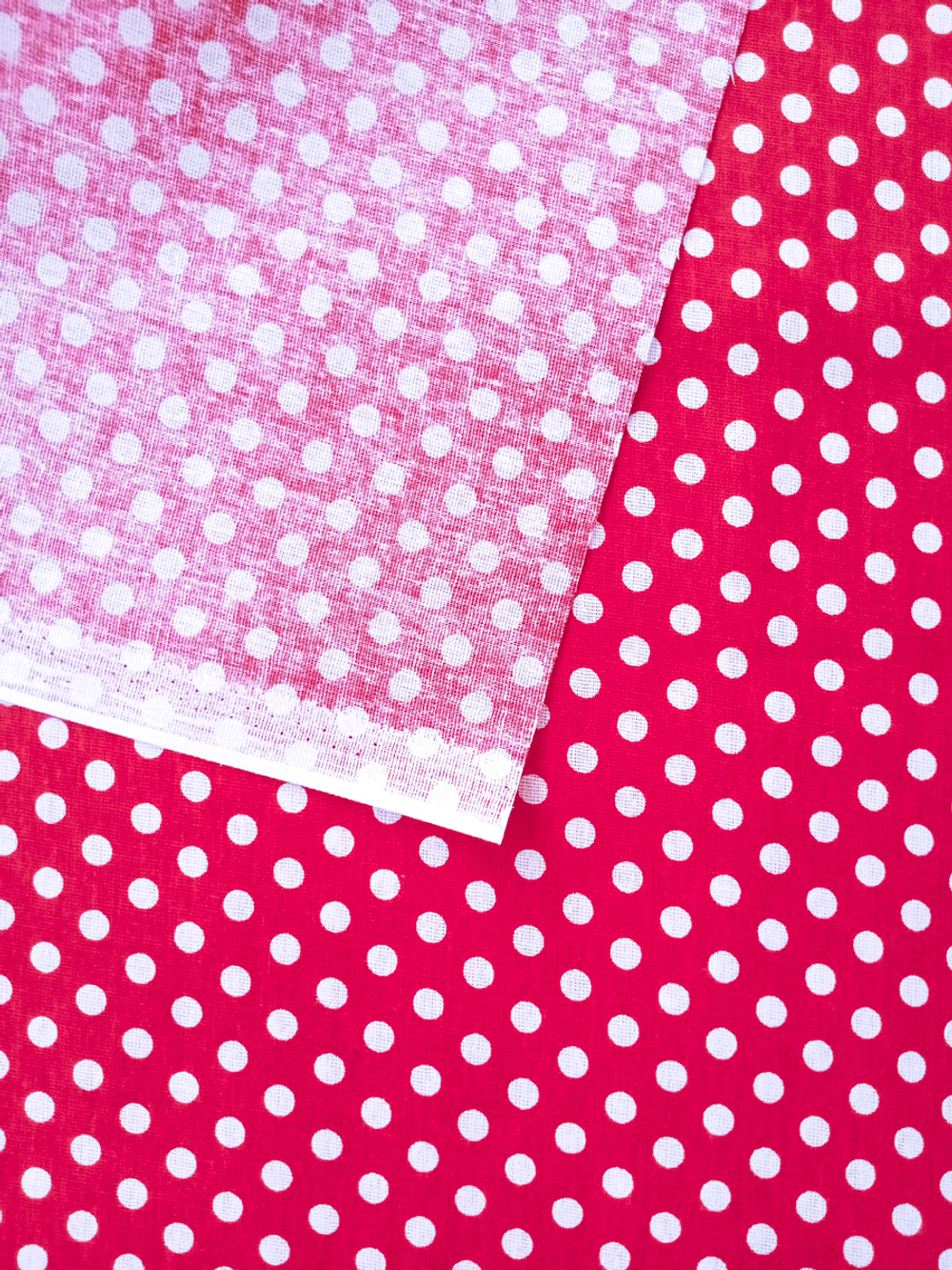 Ткань бязь плательная, рис. " Горох 6 мм", ширина 150 см, арт. 029