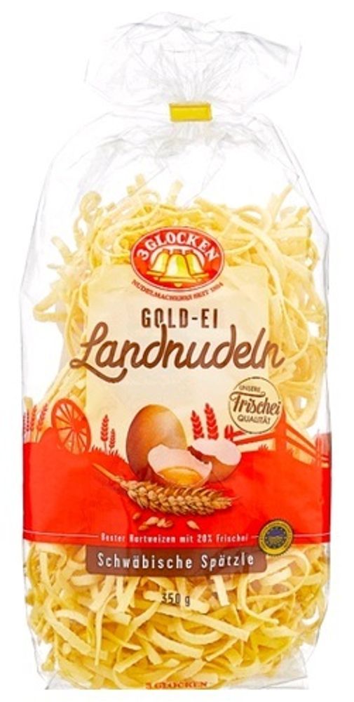 3 Glocken Лапша Gold-Ei Landnudeln Schwäbische Spätzle, 350 г