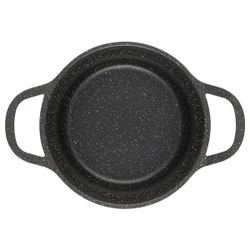 Кастрюля из литого алюминия Gipfel Azul Black 51923 24 см/4,5 л