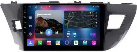 Магнитола для Toyota Corolla E180 2012-2016 - FarCar 307M монитор 10" QLED на Android 13, 8-ядер, CarPlay, 4G SIM-слот
