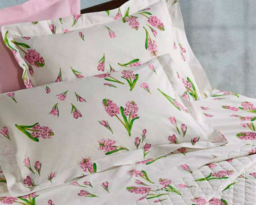 Постельное белье 2 спальное Mirabello Primi Fiori розовое