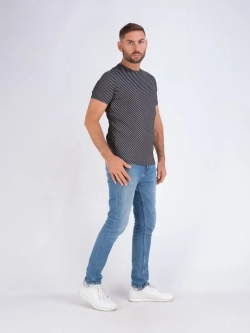 Футболка мужская однотонная базовая