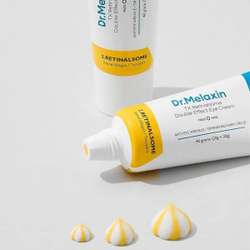 Крем для кожи вокруг глаз с двойным эффектом отбеливания и омоложения Dr.Melaxin TX Retinalsome Double Effect Eye Cream, 40г