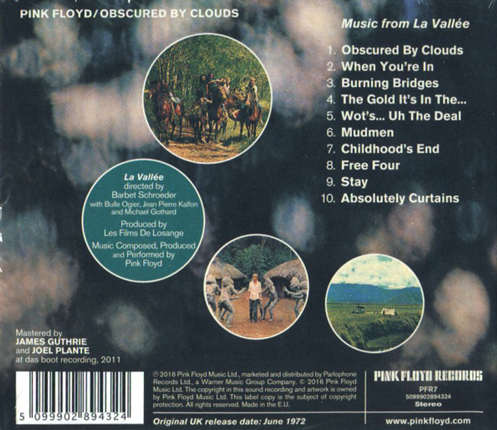 Pink Floyd / Obscured By Clouds (CD)