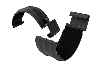 Соединитель желоба (+втулка) 125*90мм OSNO RAL 7024