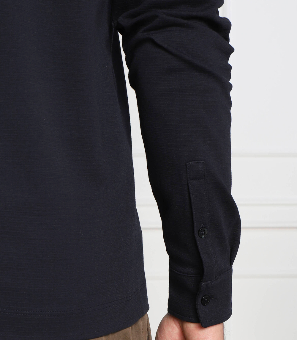 поло pleins 22 BOSS BLACK - темно-синий(50477312)